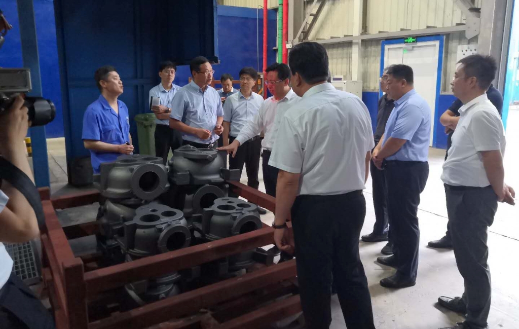 陈飞市长一行莅临汇彩国际情形调研考察-企业新闻-汇彩国际情形