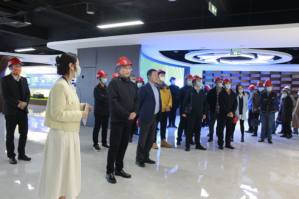 市工信局莅临哈特福德走访调研-企业新闻-汇彩国际情形
